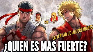 RYU vs KEN ¿Quién es más fuerte? Fin del debate, tenemos la verdad, según los creadores