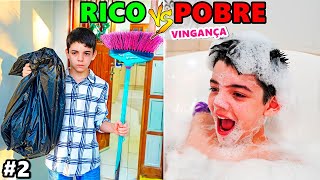 RICO VS POBRE TROCA DE FAMÍLIA NAS FÉRIAS - Parte 2