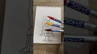 Drawing SpongeBob part-2 #shorts #drawing #spongebob