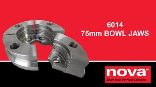 NOVA 6014 75mm Bowl Chuck Accessory Jaw Set