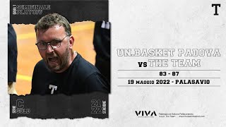 #BESTOF2022: Unione Basket Padova vs The Team Riese 83-87