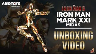 Quick Unboxing: Hot Toys Iron Man Mark XXI Midas 1:6 Scale Collectible