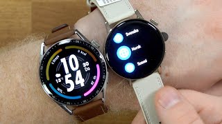 Huawei (Smart) Watch GT 3 - Unboxing, erster Eindruck & Einrichten // 46mm & 42mm // 2022 // DEUTSCH