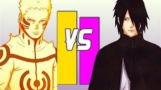 NARUTO VS SASUKE POWER LEVELS -  Naruto/NarutoShippuden/Boruto