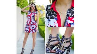 Outfits con vestidos de flores