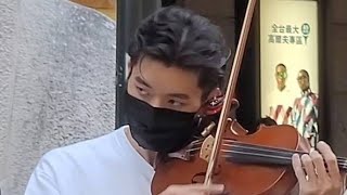 🎻小提琴演奏家林世豐 街頭動人展演🎶 青花瓷／那些你很冒險的夢／Lemon🍋／My Destiny／江南／想見你想見你想見你 ☆IG：@linfranz 分享最酷炫👍的MV＆音樂 🎼