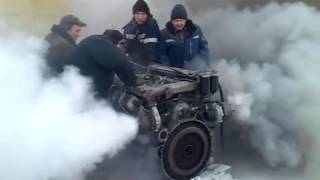 Smoky Engine Start in Sub-Zero Temperature