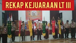 Rekapitulasi Kejuaraan LT III Kwarcab Cianjur 2021 #charityrancageteam