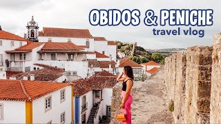 DON'T SKIP these places when doing a ROAD TRIP in PORTUGAL: Obidos & Peniche (travel vlog)