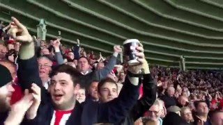 11/5/16 Sunderland v Everton 3rd goal celebration