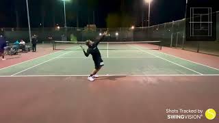 Tennis! Full match (all games played): Jonathan vs. Jaybee (#6)