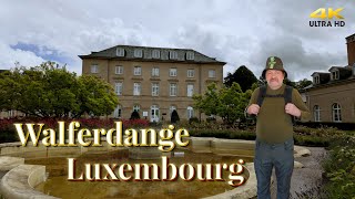 Walferdange, Luxembourg walking tour. Outdoor Travel