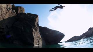 Rock Jumping At Seal Cove Newquay