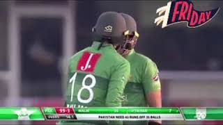 Pak vs Bangladesh 1st t20 match . Pak batting inning