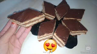 حلوى الطبقات😋 اقتصادية بمقادير مضبوطة 🤓و تخرج كمية لاباس بيها 😲 دخلو متندموش😉