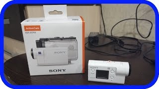 Распаковка новой камеры SONY HDR-AS300