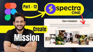 12. Create Our mission Section using Spectra block