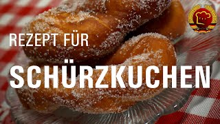 Perfekte Schürzkuchen und Pfannkuchen (Berliner) backen nach altem DDR Rezept für Fettgebäck Teig