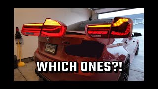 BEST TAILLIGHTS FOR YOUR BMW F30/F80!!!