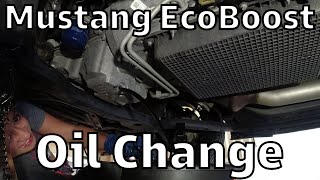 How to Change Engine Oil for a Ford Mustang EcoBoost (2015-2023)