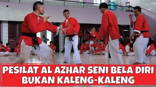 1 lawan 3.. Ujian Kenaikan Tingkat Sabuk Coklat Al Azhar Seni Bela Diri.. KERASS!!!