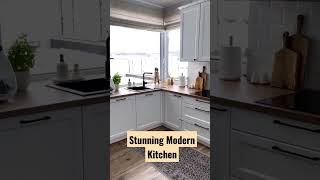 Stunning Modern Kitchen Design #youtubeshorts #shorts #youtubeshorts #kitchendesign