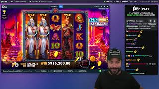 $2.5M Win on Zeus VS Hades! 6-14-2024