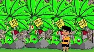 KOLA GACH BHOOT ER GOLDEN KOLAR JADU | Rupkothar Golpo | Bangla Cartoon | Bengali Fairy Tales | Koo