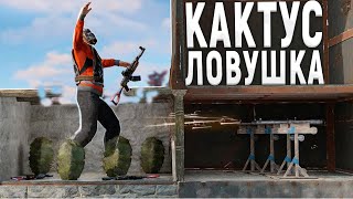 КАКТУС УБИЙЦА ЛУЧШАЯ ЛОВУШКА В РАСТ|RUST