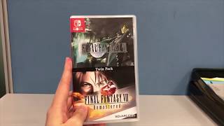 Unboxing: Final Fantasy VII & VIII Remastered Twin Pack For Nintendo Switch