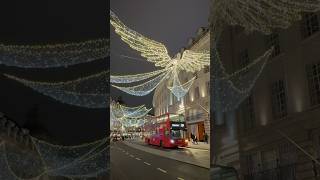 Regent Street's Dazzling Christmas Angels Shine Bright" #Shorts