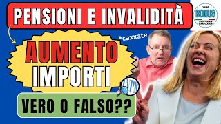 NOVITÀ tutta la VERITÀ sugli AUMENTI delle PENSIONI di MAGGIO 2024 ➡ ANTEPRIMA IMPORTI pure INVALIDI