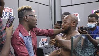 Shatta Wale Cried seeing the bus driver who had Tatoon of him| this is real love