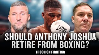 “It’s time to WALK AWAY. What else does he WANT to achieve?” Carl Froch & Jamie Moore on AJ's future