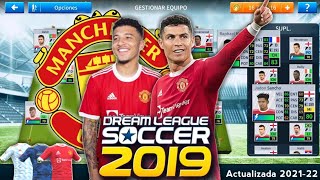 Plantilla del Manchester united 2021-2022 Para dream league soccer 2019|Fichajes y kits actualizados