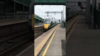 GWR's 800312 Speeds Through Severn Tunnel Junction 25/02/2023  #railnetwork #train #trainspotting