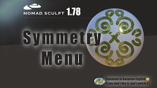 Nomad Sculpt - Video Manual - 26 - Object symmetry & mirror  - Tutorial (V1.78 - 9.7.2023)