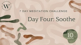 Day Four: Soothe |7 Day Meditation Challenge|