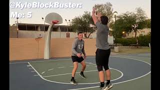 1v1 against Kyle Blockbuster (FAMOUS TIKTOKER)