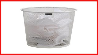 Great product -  Mind Reader Network Collection, Waste Paper Basket, 4.5 Gallon Capacity