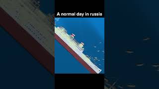 A normal day in russia  #memes #floatingsandbox