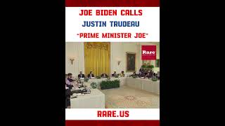 Joe Biden calls Justin Trudeau “Prime Minister Joe”…