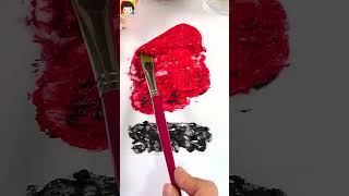 Social Media Apps, Reverse Painting With Beads, Oddly satisfying, youtube logo art