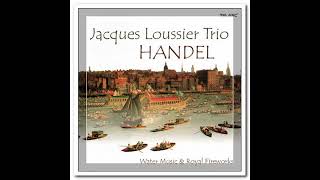 Jacques Loussier Trio HANDEL - Water Music & Royal Fireworks