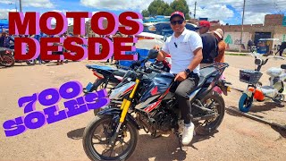 Motos desde 700  SOLES 💵 FERIA JULIACA🔥🔥