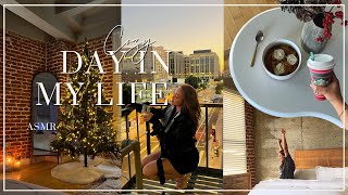 Productive and Cozy Day In The Life 🕯☕️  ASMR Morning Routine + Winter Recipes