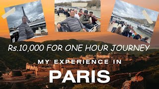 one hour  Seine River  boat trip mei Rs 10000| paris