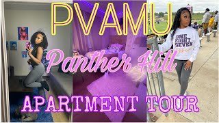 PVAMU College Apartment tour *Panther Hill*