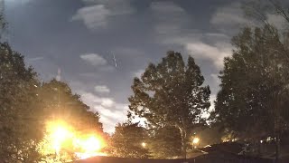 Meteor shooting star seen from AMS114(River Oaks) cam#3 SE 2022-10-13 04:54:05.52(UTC) Duration 0.56