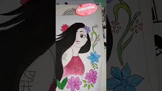 Sketches and Paintings#shorts#youtubeshorts#diy@craftykhushii